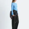 Feinstrick-Transparent-Top