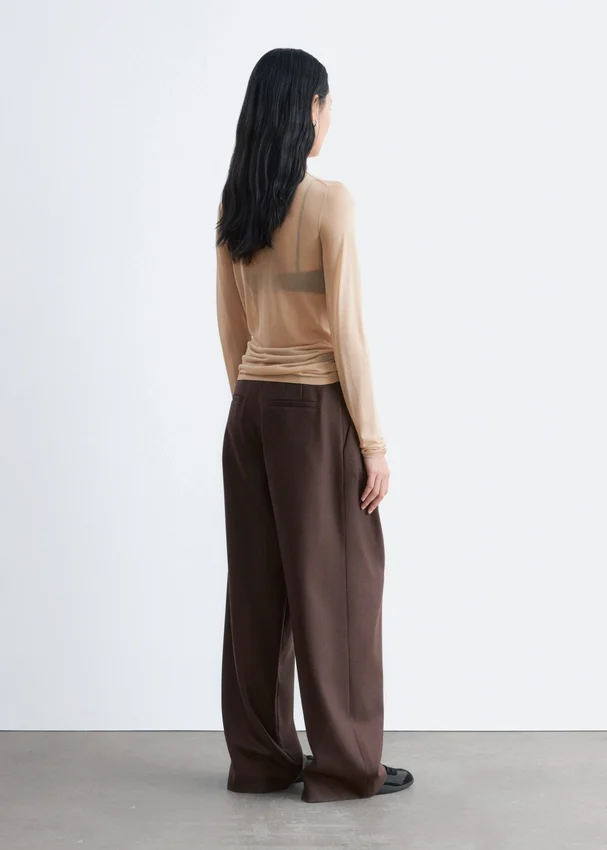 Feinstrick-Transparent-Top Feinstrick-Transparent-Top