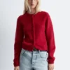 Gebürstete Cardigan Gebürstete Cardigan