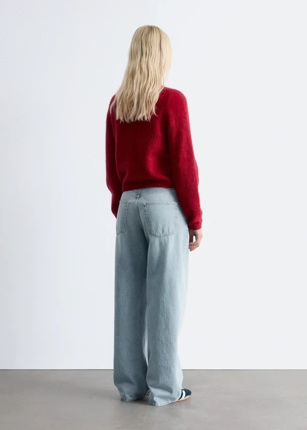 Gebürstete Cardigan Gebürstete Cardigan