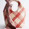 Geflochtene Ledertasche Geflochtene Ledertasche