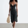 Gepunktetes Midikleid Gepunktetes Midikleid