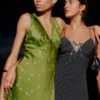 Gepunktetes Midikleid Gepunktetes Midikleid