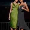 Gepunktetes Midikleid Gepunktetes Midikleid