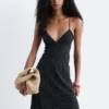 Gepunktetes Midikleid Gepunktetes Midikleid