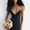 Gepunktetes Midikleid Gepunktetes Midikleid