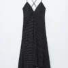 Gepunktetes Midikleid Gepunktetes Midikleid