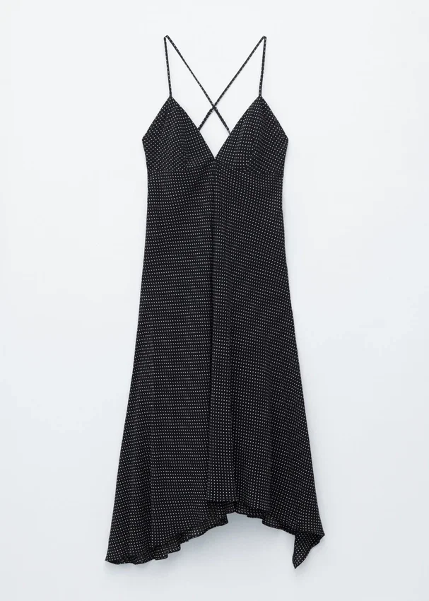 Gepunktetes Midikleid Gepunktetes Midikleid