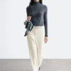 Gerade Hose mit Pressfalte Gerade Hose mit Pressfalte