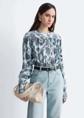 Geraffte Bluse Geraffte Bluse
