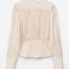 Geraffte Bluse Geraffte Bluse