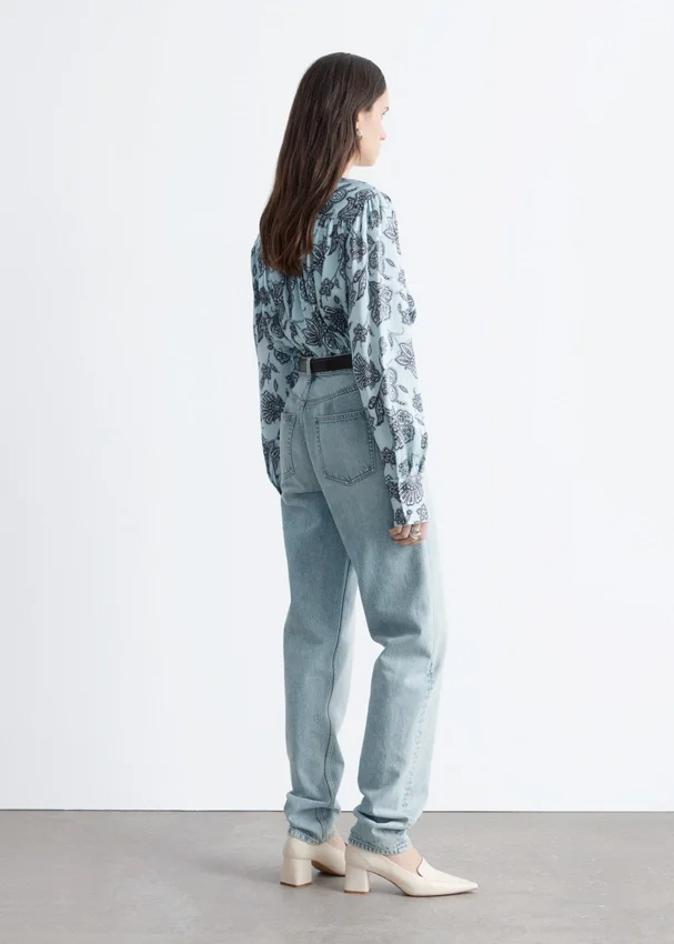 Geraffte Bluse Geraffte Bluse