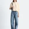 Geraffte Crêpe-Bluse Geraffte Crêpe-Bluse