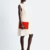 Gerafftes Seiden-Minikleid Gerafftes Seiden-Minikleid