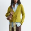 Gerippte Cardigan
