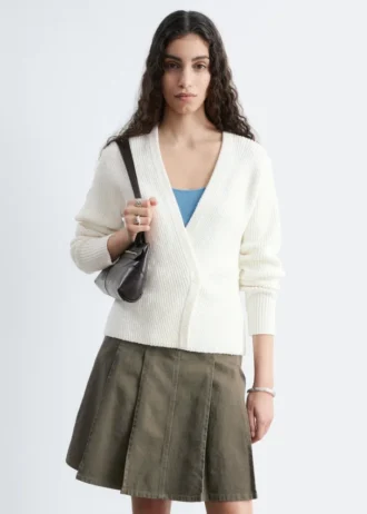 Gerippte Cardigan Gerippte Cardigan