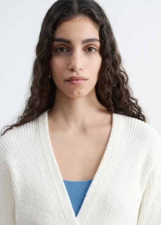 Gerippte Cardigan Gerippte Cardigan
