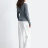 Gerippte Cardigan
