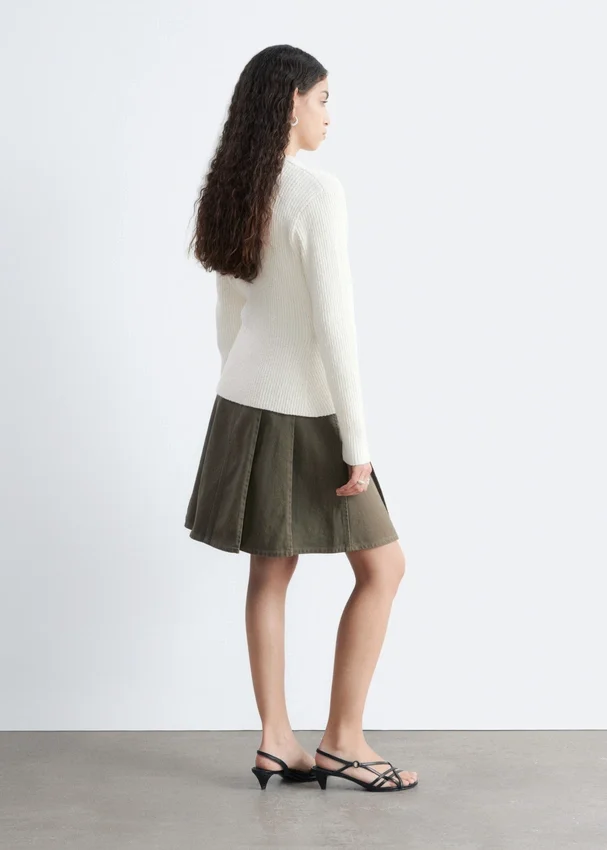 Gerippte Cardigan Gerippte Cardigan