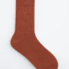 Gerippte Seidensocken Gerippte Seidensocken