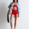Bikini-Shorts mit hoher Taille Bikini-Shorts mit hoher Taille