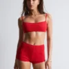 Bikini-Shorts mit hoher Taille Bikini-Shorts mit hoher Taille