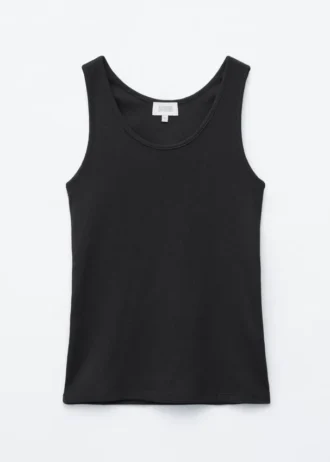 Geripptes Baumwoll-Tanktop
