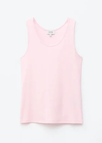 Geripptes Baumwoll-Tanktop