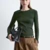 Geripptes Langarmshirt Geripptes Langarmshirt