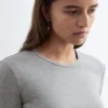 Geripptes Langarmshirt Geripptes Langarmshirt