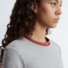 Geripptes Langarmshirt Geripptes Langarmshirt