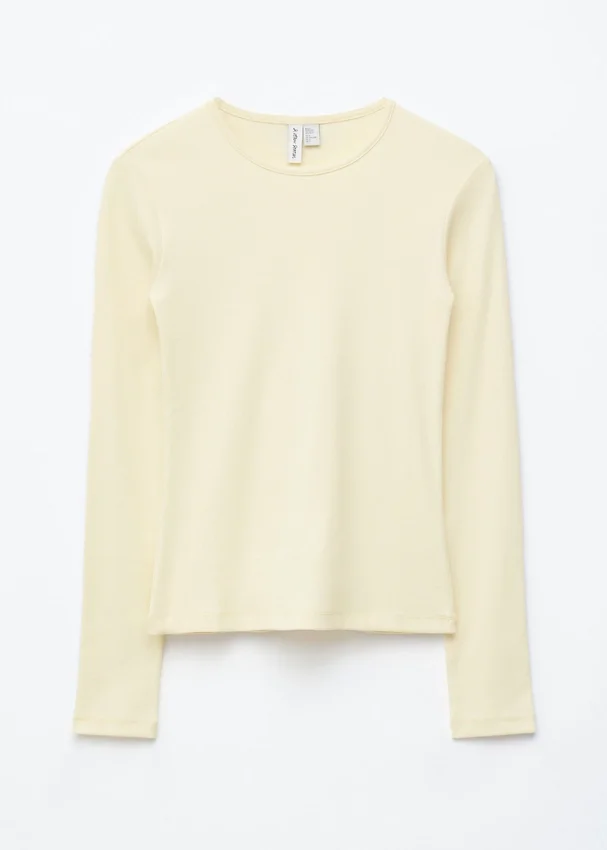 Geripptes Langarmshirt Geripptes Langarmshirt