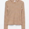 Geripptes Langarmshirt Geripptes Langarmshirt