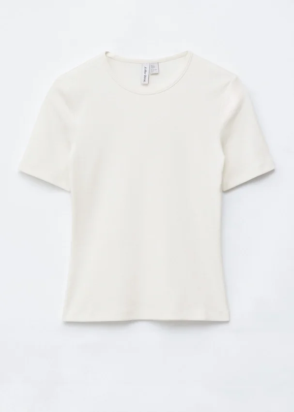 Geripptes T-Shirt Geripptes T-Shirt
