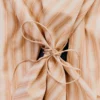 Gestreifte Bluse mit Wasserfallausschnitt Gestreifte Bluse mit Wasserfallausschnitt