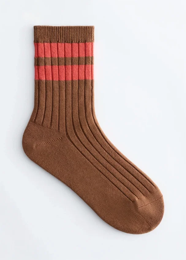 Gestreifte Socken Gestreifte Socken