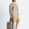 Gestreifter Strickpullover