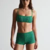 Gestreiftes Bikini-Oberteil