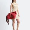 Gestreiftes Mini-Polo-Kleid aus Baumwolle Gestreiftes Mini-Polo-Kleid aus Baumwolle