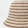 Gewebter Stroh-Bucket-Hut