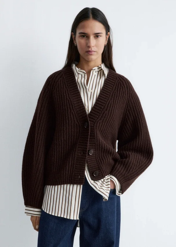 Grob gestrickter Cardigan Grob gestrickter Cardigan