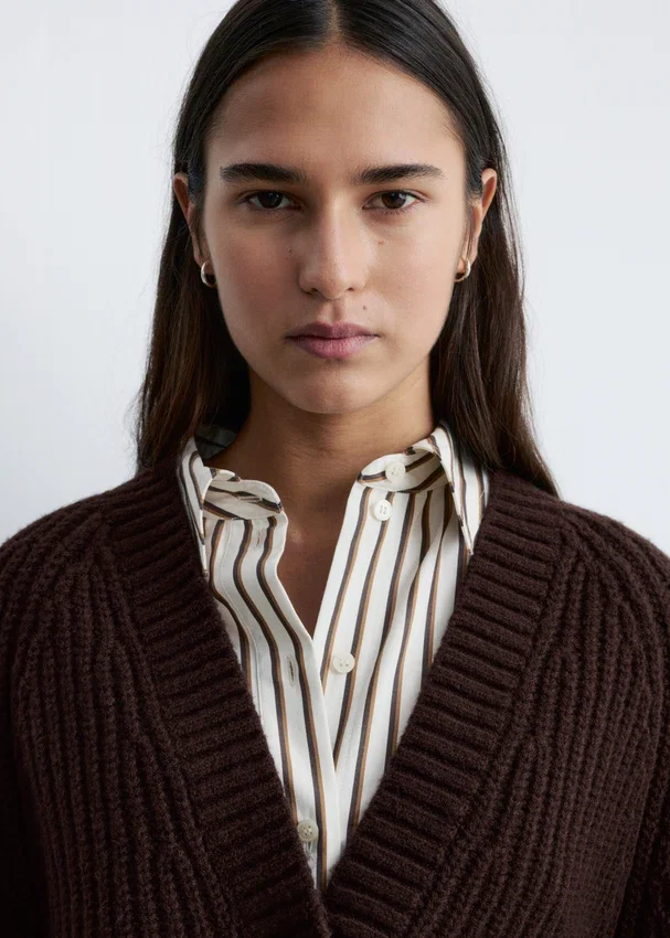 Grob gestrickter Cardigan Grob gestrickter Cardigan