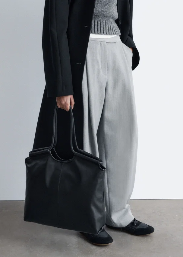 Große Ledertasche Große Ledertasche