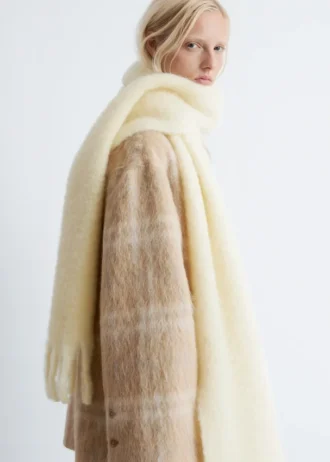 Großer Schal aus Mohair-Mischung