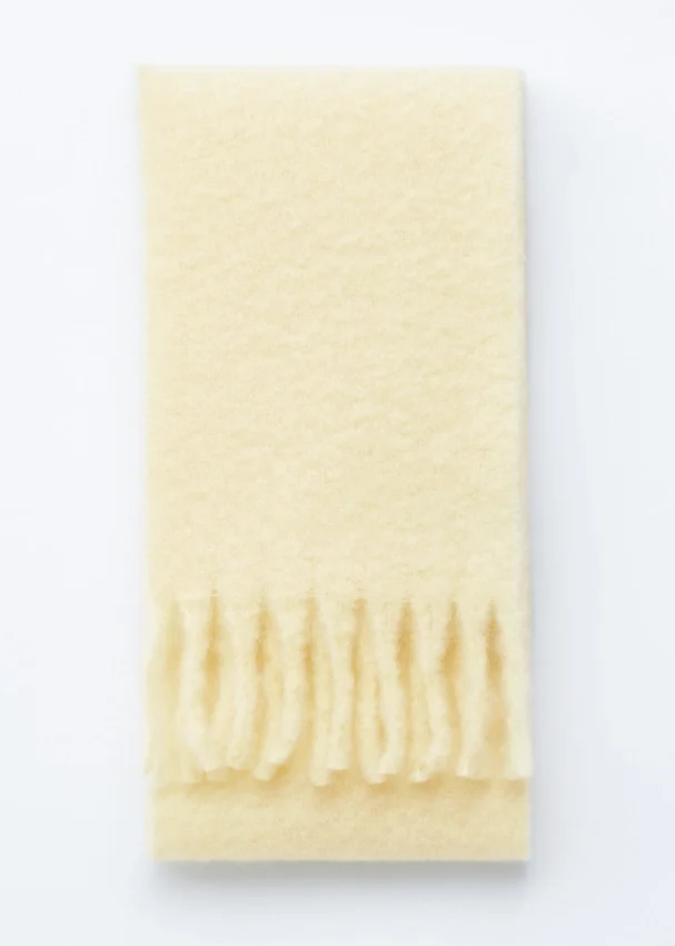 Großer Schal aus Mohair-Mischung Großer Schal aus Mohair-Mischung