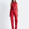 High-Waist-Jeans mit schmal zulaufendem Bein High-Waist-Jeans mit schmal zulaufendem Bein