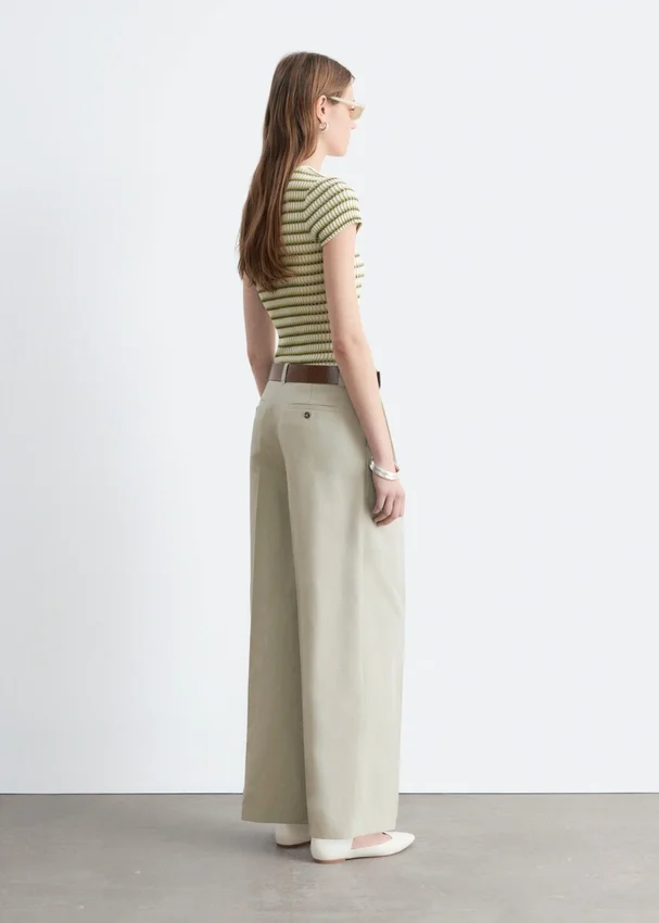 Hose aus Baumwoll-Leinen-Mischung Hose aus Baumwoll-Leinen-Mischung