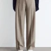 Hose aus Wolle mit Pressfalte Hose aus Wolle mit Pressfalte