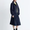 Jacke mit Stehkragen und Kordelzug Jacke mit Stehkragen und Kordelzug