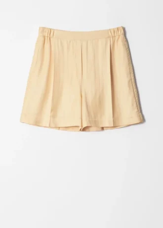 Jacquard-Shorts mit Pressfalte